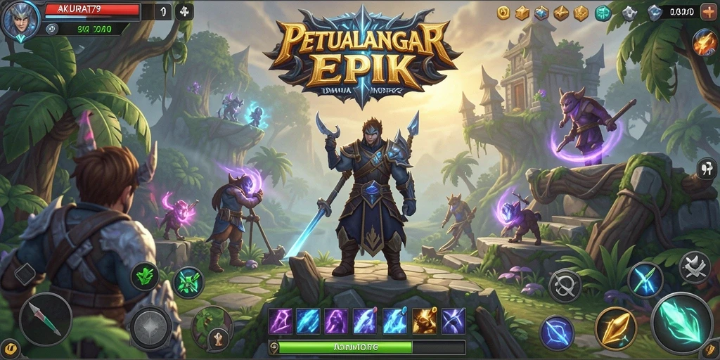 Gameplay menarik dari AKURAT79 dalam dunia MMORPG.