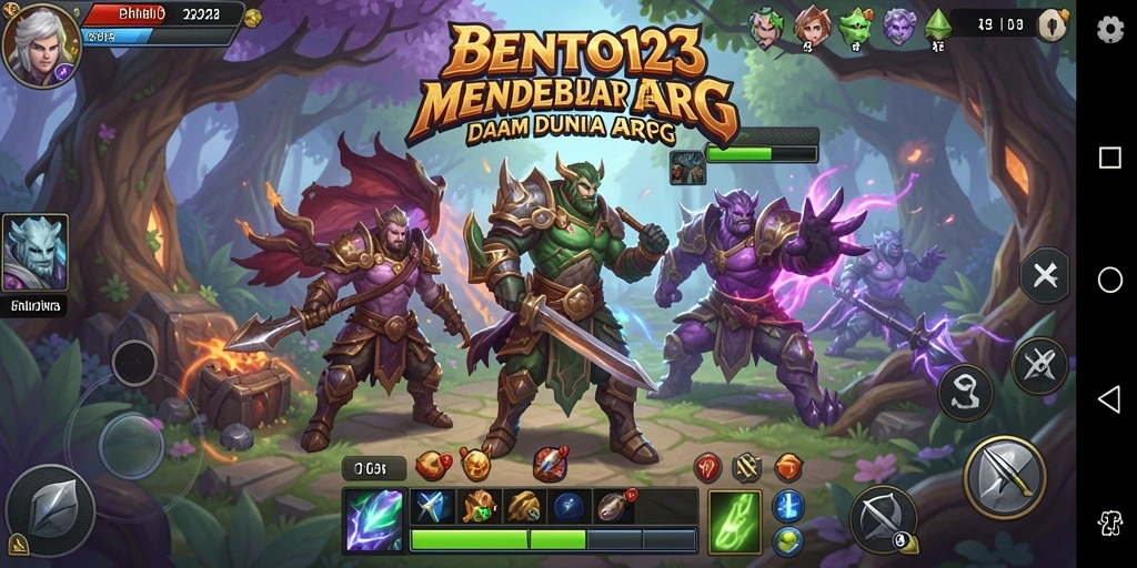Gameplay mendebarkan dalam dunia petualangan ARPG.