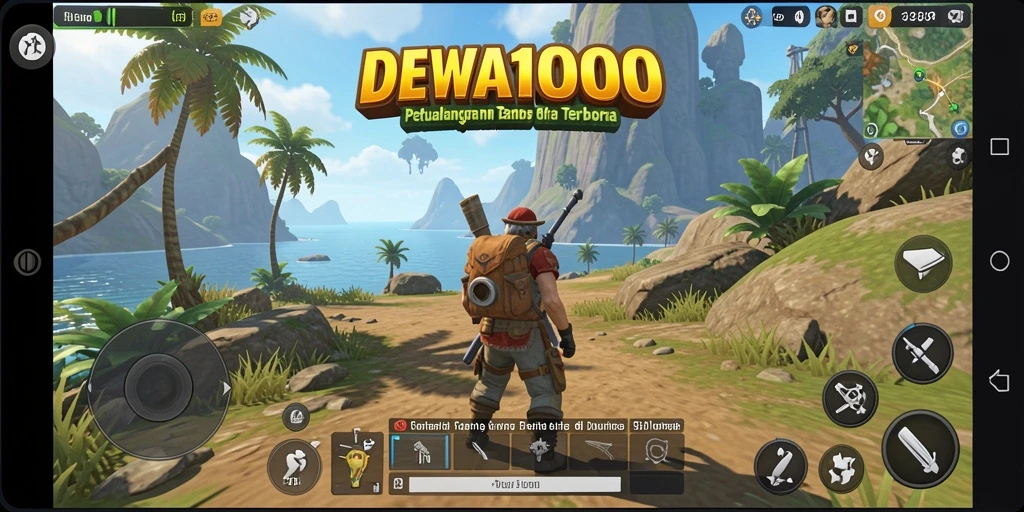 Tampilan DEWA1000 yang menakjubkan dalam dunia Open World.