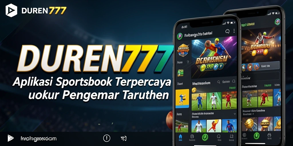 Tampilan utama DUREN777 dengan pilihan taruhan olahraga yang lengkap.