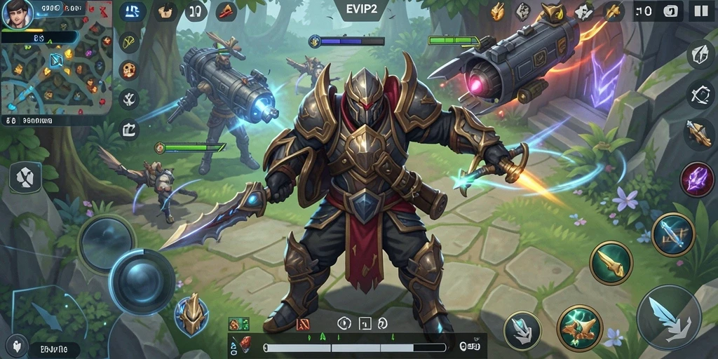Tampilan gameplay EPIV2 yang menarik dan penuh strategi.
