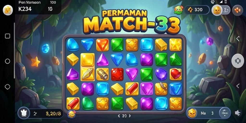 Tampilan gameplay seru dan menantang dari K234.
