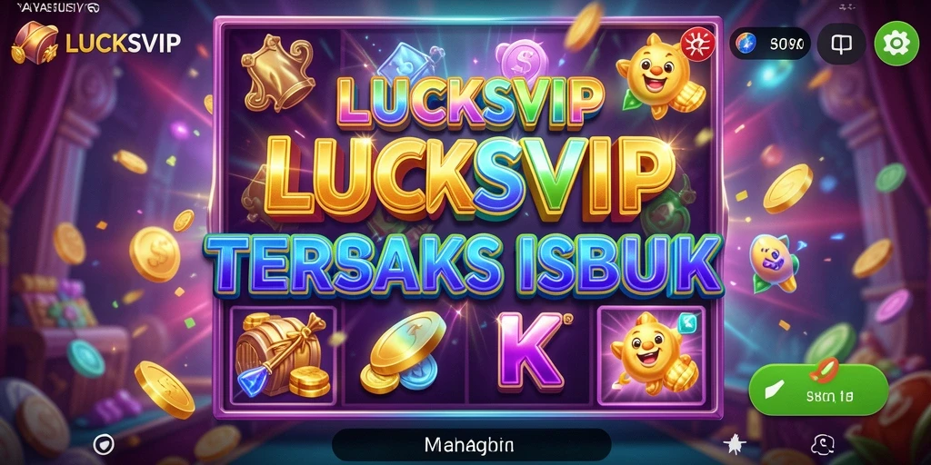 Tampilan gameplay Slot yang mengasyikkan dalam LUCKSVIP.