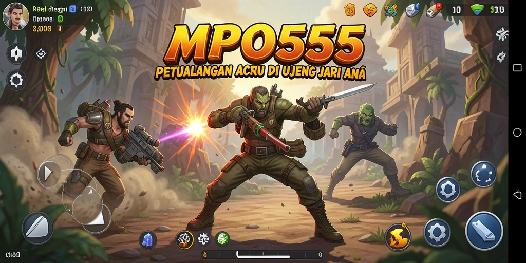 Tampilan gameplay MPO555 yang penuh aksi dan mendebarkan.