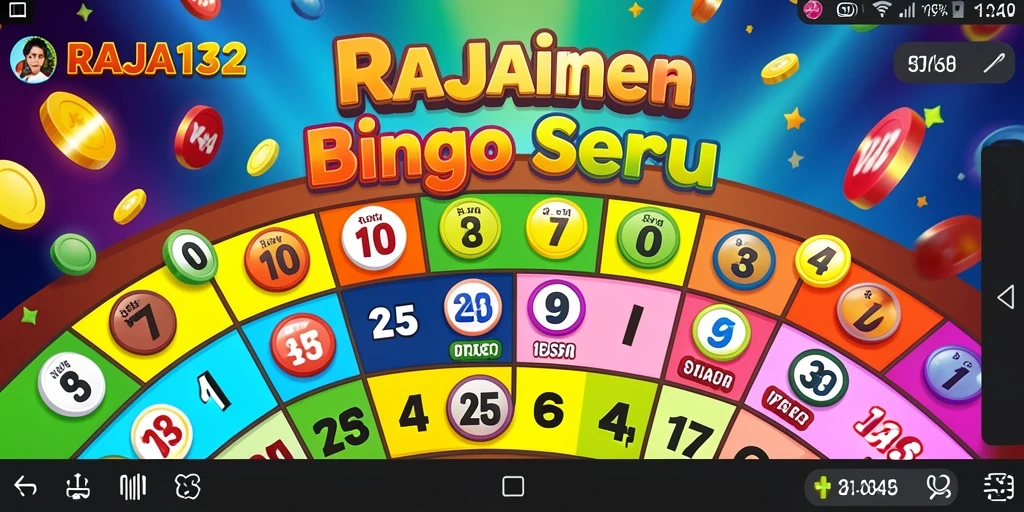Tampilan gameplay menarik dari RAJA132 Bingo.