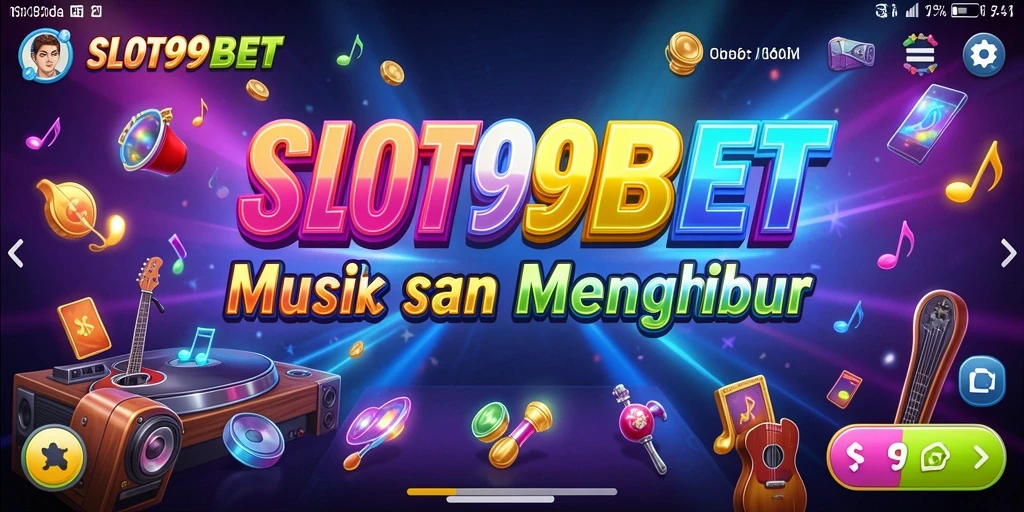 Gameplay SLOT99BET menampilkan tantangan musik yang seru dan interaktif.