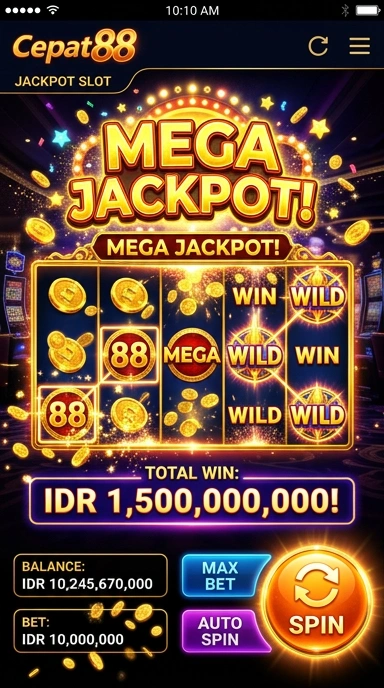 Halaman detail aplikasi dengan informasi lengkap di cepat88.